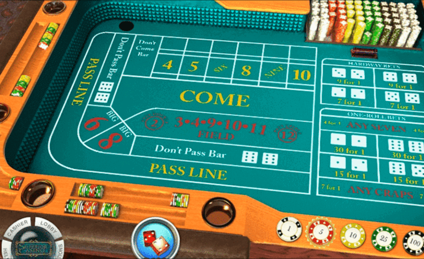 how to bet on craps